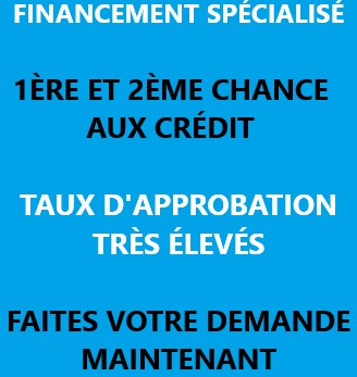 FINANCEMENT 1ERE ET 2EME CHANCE AU CRÉDIT